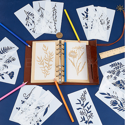 PET Plastic Drawing Painting Stencils Templates DIY-WH0502-62B-1