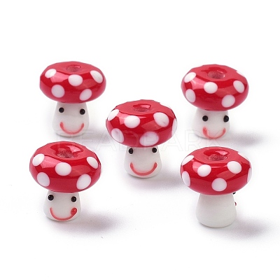 Handmade Lampwork Beads GLAA-K041-01D-1