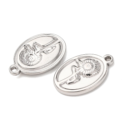 304 Stainless Steel Pendants STAS-I358-12P-05-1