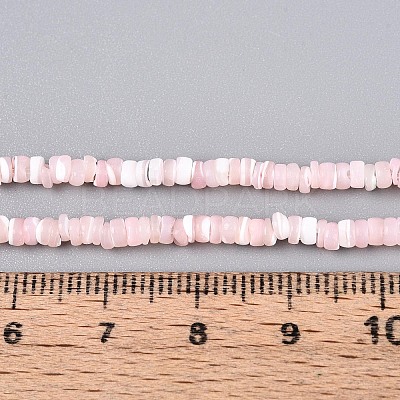 Natural Trochid Shell/Trochus Shell Beads Strands SSHEL-N040-21F-1