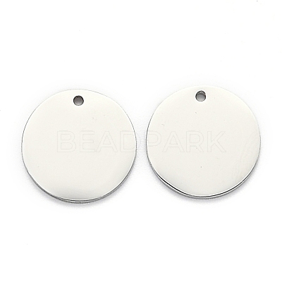 Non-Tarnish 304 Stainless Steel Stamping Blank Tag Mirror Polished Finish Pendants STAS-L220-04P-A-1
