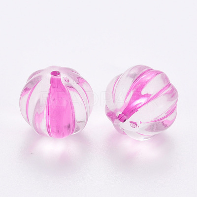 Transparent Acrylic Beads TACR-S154-19A-82-1