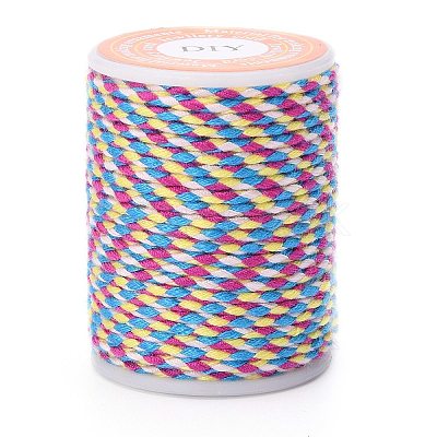 4-Ply Polycotton Cord with Metallic Thread X1-OCOR-Z003-D42-1
