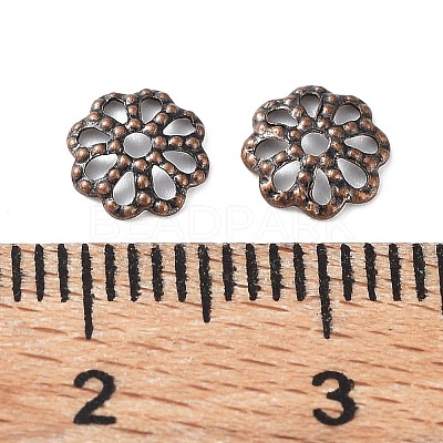 Brass Bead Caps EC134-R-1