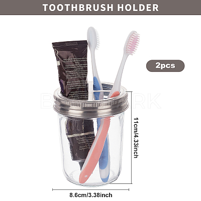 Tooth Glass AJEW-BC0001-34-1
