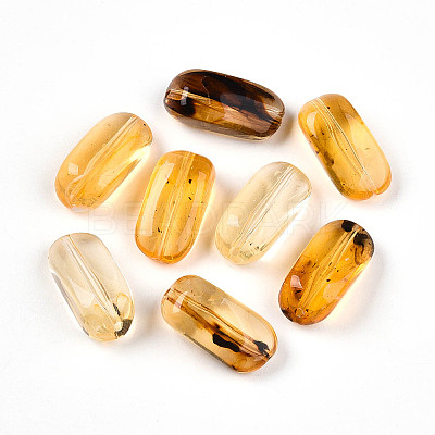 Transparent Acrylic Beads TACR-T028-36F-1