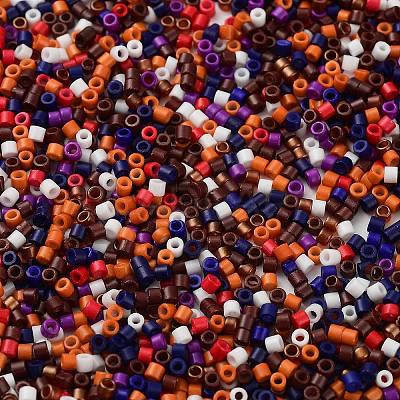 Baking Paint Glass Seed Beads X-SEED-S042-05B-49-1
