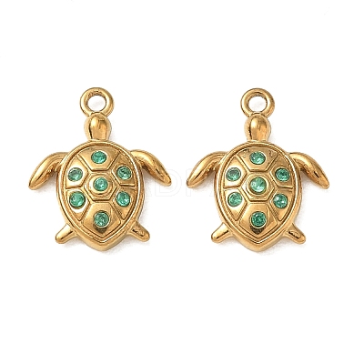 304 Stainless Steel Pendants RB-CBAC830-04G-03-1