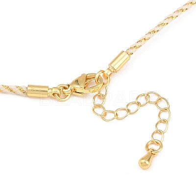 2MM Nylon Braided Cord Necklace Making MAK-A019-02G-22-1