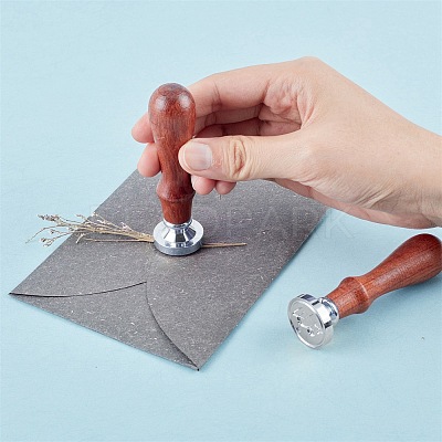 Wax Seal Stamp Set AJEW-WH0210-020-1