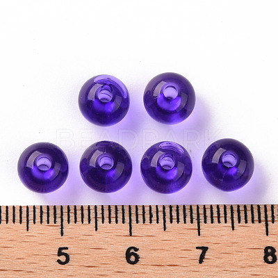 Transparent Acrylic Beads MACR-S370-A8mm-748-1