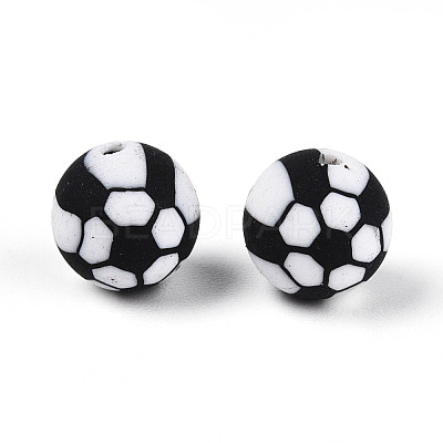 Handmade Polymer Clay Beads CLAY-N014-02A-06-1