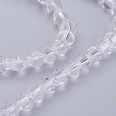 Imitation Austrian Crystal 5301 Bicone Beads GLAA-S026-07-1
