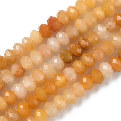 Natural Topaz Jade Bead Strands G-D344-A36-01-1