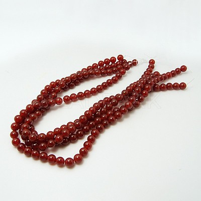 Natural Carnelian Beads Strands G-G338-2mm-02-1