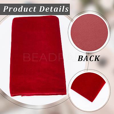 Velvet Fabric DIY-WH0530-71D-1
