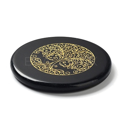 Natural Obsidian Display Decorations DJEW-P014-A06-1