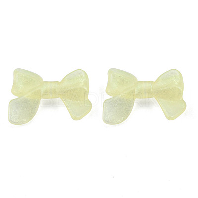 Transparent Luminous Acrylic Beads TACR-T007-11E-1