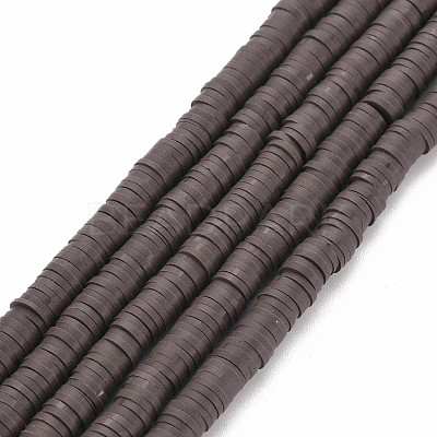 Handmade Polymer Clay Bead Strands CLAY-T002-6mm-40-1