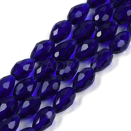 Transparent Glass Beads Strands EGLA-N013-T4mm-D07-1