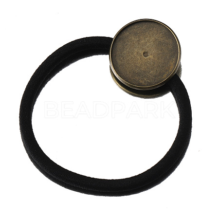 Iron Cabochon Settings PW-WGA94BF-01-1