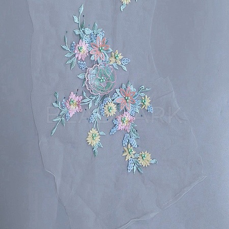 Lace Embroidery Sewing Fiber DIY-WH0683-91A-1