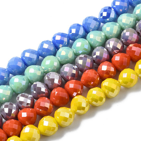 Glass Beads Strands GLAA-Q090-003-1