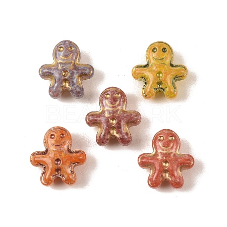 Baking Paint Glass Beads DGLA-G004-01P-1
