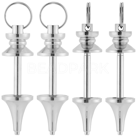 6Pcs Brass Findings KK-SC0005-38-1