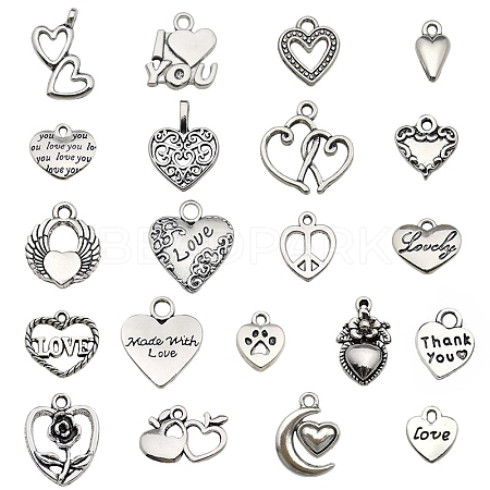 20Pcs Alloy Pendants PW-WG67939-01-1