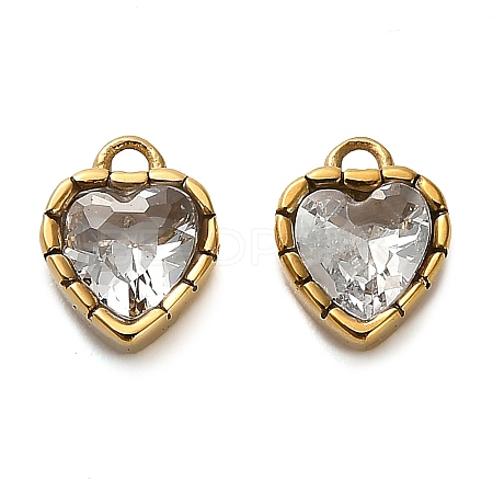 304 Stainless Steel Pendants STAS-H438-15G-06-1