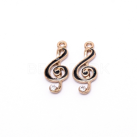 Alloy Enamel Pendants ENAM-WH0049-25G-06-1