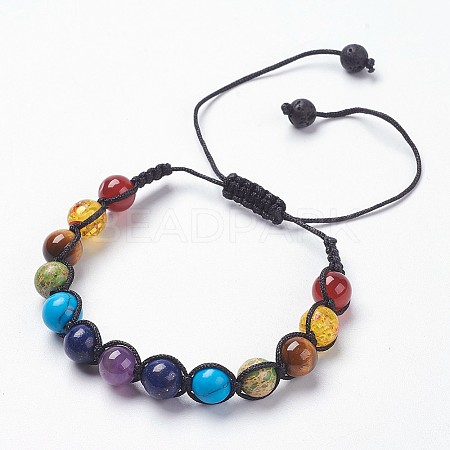 Chakra Jewelry X-BJEW-JB03703-1