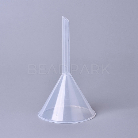 Plastic Funnel Hopper AJEW-WH0109-04A-1