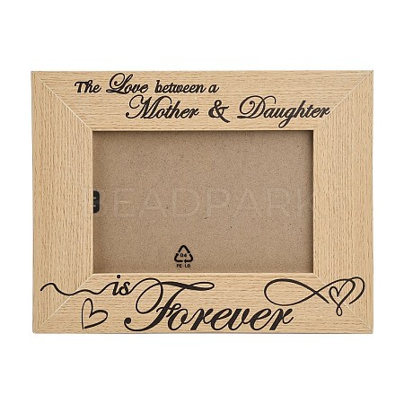 Rectangle Wood Photo Frames AJEW-XCP0003-06A-1