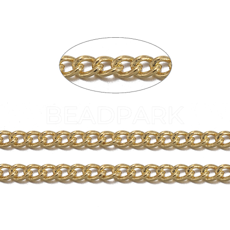Brass Twisted Chains CHC010Y-G-1