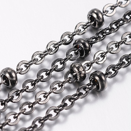 304 Stainless Steel Cable Chains CHS-H015-05-1.5MM-1