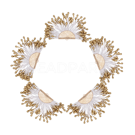 Polycotton(Polyester Cotton) Tassel Pendant Decorations LS-FIND-T041-12-1