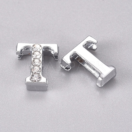 Alloy Slide Charms PALLOY-WH0066-21T-1