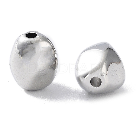 Rack Plating Alloy Beads PALLOY-Q458-16P-1