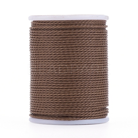 Round Waxed Polyester Cord X-YC-G006-01-1.0mm-03-1