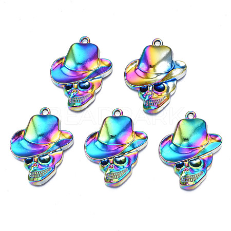 Rainbow Color Alloy Pendants PALLOY-N156-196-NR-1