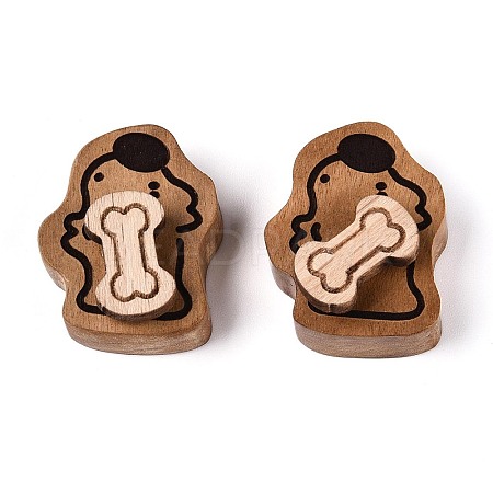Natural Jujube Wood Beads WOOD-N021-02-1