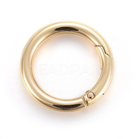 Zinc Alloy Key Clasps PALLOY-WH0056-04LG-1