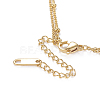 304 Stainless Steel Two Tiered Necklaces NJEW-O118-16-4