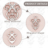 20Pcs Alloy Pendants FIND-CY0001-91P-6