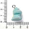 Flocky Resin Pendants LS-FIND-S001-08E-3
