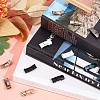 6 Pairs 6 Colors Zinc Alloy One-click Hook Buckle for Canvas Sports Shoes FIND-GF0004-54-4