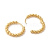 Brass Hoop Earrings EJEW-M261-01G-04-1-2