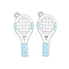 Tennis Alloy Enamel Pendants AL-CBA292F-02N-P-1